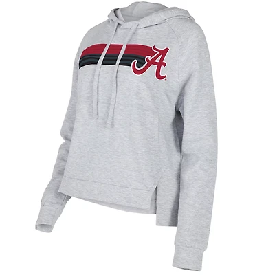 Concepts Sport Alabama Crimson Tide Cedar Tri-Blend Raglan Pullover Hoodie