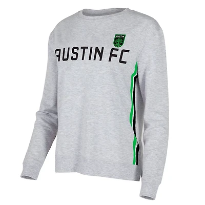 Concepts Sport Austin FC Cedar Tri-Blend Long Sleeve T-Shirt