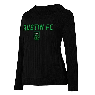 Concepts Sport Austin FC Linger Long Sleeve Hooded Top