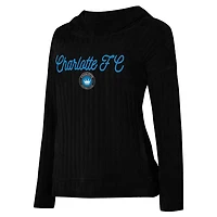 Concepts Sport Charlotte FC Linger Long Sleeve Hooded Top