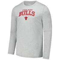 Concepts Sport Chicago Bulls Petition Long Sleeve T-Shirt and Plaid Pant Set