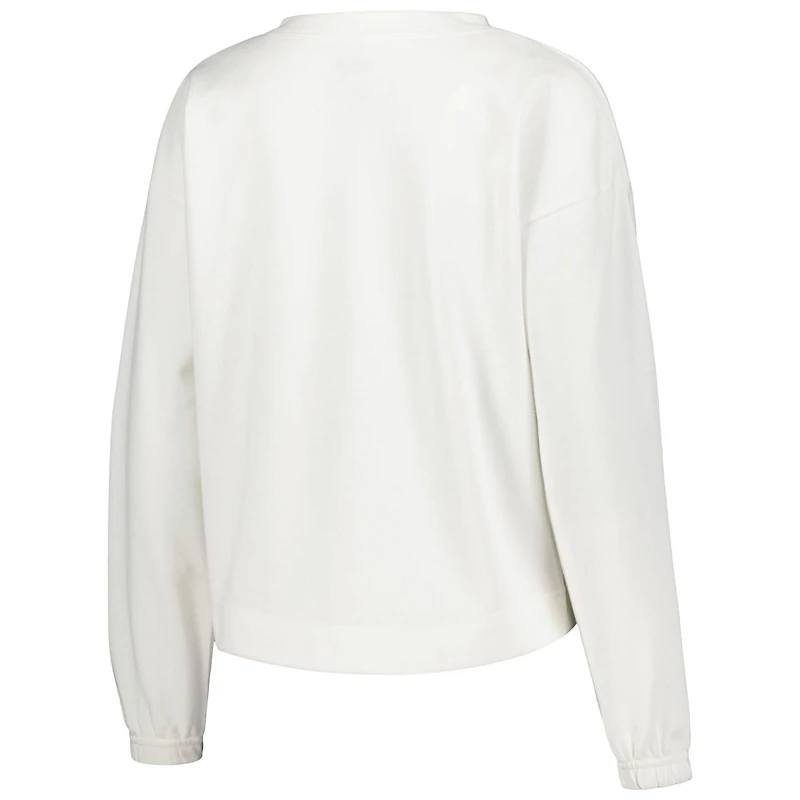 Concepts Sport Chicago Bulls Sunray Notch Neck Long Sleeve T-Shirt