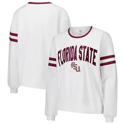 Concepts Sport Florida State Seminoles Borough French Terry Arch Over Long Sleeve T-Shirt