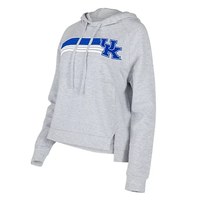 Concepts Sport Kentucky Wildcats Cedar Tri-Blend Raglan Pullover Hoodie