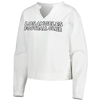 Concepts Sport LAFC Sunray Notch Neck Long Sleeve T-Shirt
