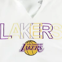 Concepts Sport Los Angeles Lakers Sunray Notch Neck Long Sleeve T-Shirt
