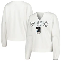 Concepts Sport Minnesota United FC Sunray Notch Neck Long Sleeve T-Shirt