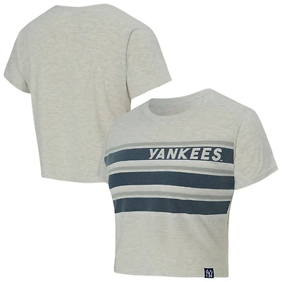 Concepts Sport New York Yankees Birch Cropped T-Shirt