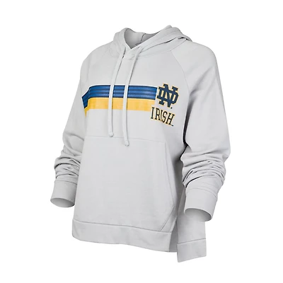 Concepts Sport Notre Dame Fighting Irish Cedar Tri-Blend Raglan Pullover Hoodie