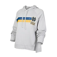 Concepts Sport Notre Dame Fighting Irish Cedar Tri-Blend Raglan Pullover Hoodie