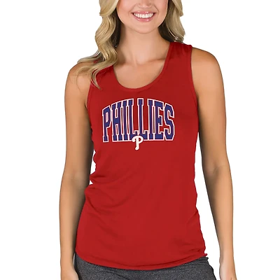 Concepts Sport Philadelphia Phillies Marathon Racerback Tank Top