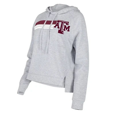 Concepts Sport Texas AM Aggies Cedar Tri-Blend Raglan Pullover Hoodie