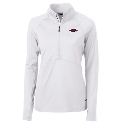 Cutter  Buck Arkansas Razorbacks Adapt Eco Knit Half-Zip Pullover Jacket