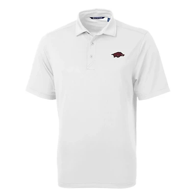 Cutter Buck Arkansas Razorbacks Virtue Eco Pique Recycled Polo