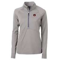 Cutter  Buck Auburn Tigers Adapt Eco Knit Half-Zip Pullover Jacket