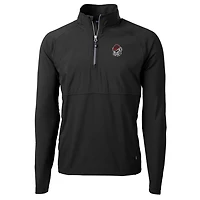 Cutter  Buck Georgia Bulldogs Adapt Eco Knit Hybrid Recycled Quarter-Zip Pullover Top