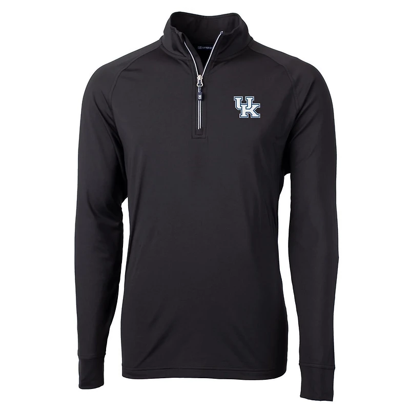 Cutter  Buck Kentucky Wildcats Adapt Eco Knit Quarter-Zip Pullover Jacket