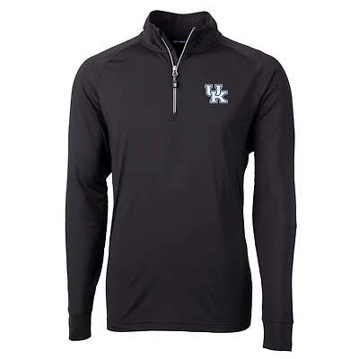 Cutter  Buck Kentucky Wildcats Adapt Eco Knit Quarter-Zip Pullover Jacket
