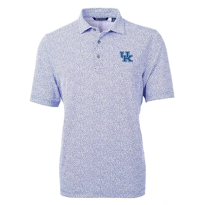 Cutter  Buck Kentucky Wildcats Virtue Eco Pique Botanical Print Polo