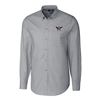Cutter  Buck Light Auburn Tigers Vault Stretch Oxford Long Sleeve Button-Down Shirt