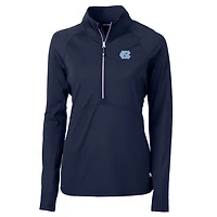 Cutter  Buck North Carolina Tar Heels Adapt Eco Knit Half-Zip Pullover Jacket