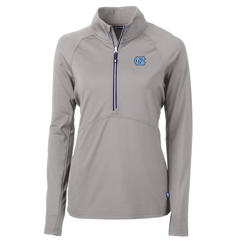 Cutter Buck North Carolina Tar Heels Adapt Eco Knit Half-Zip Pullover Jacket