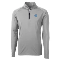 Cutter  Buck North Carolina Tar Heels Adapt Eco Knit Quarter-Zip Pullover Jacket