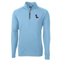 Cutter  Buck Ole Miss Rebels Adapt Eco Knit Quarter-Zip Pullover Jacket