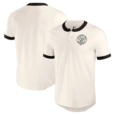 Darius Rucker Collection by Fanatics Cincinnati Reds Henley Raglan T-Shirt