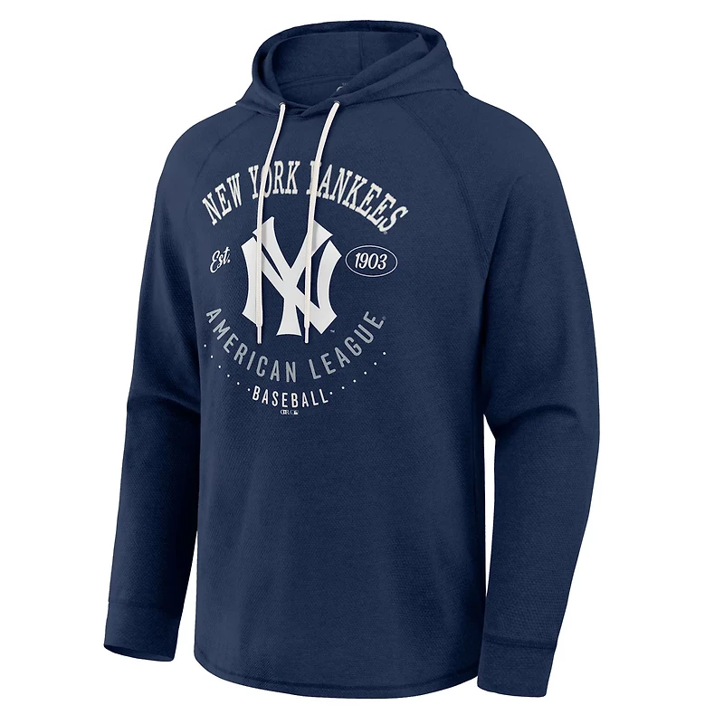 Darius Rucker Collection by Fanatics New York Yankees Raglan Hooded Long Sleeve T-Shirt