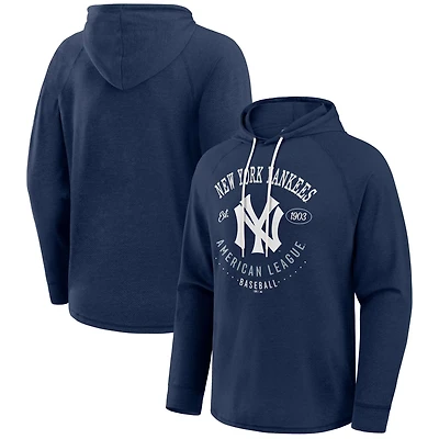 Darius Rucker Collection by Fanatics New York Yankees Raglan Hooded Long Sleeve T-Shirt