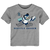 Deep Sea Heather Gray Seattle Kraken Two-Pack Disney Offense Only T-Shirt Set