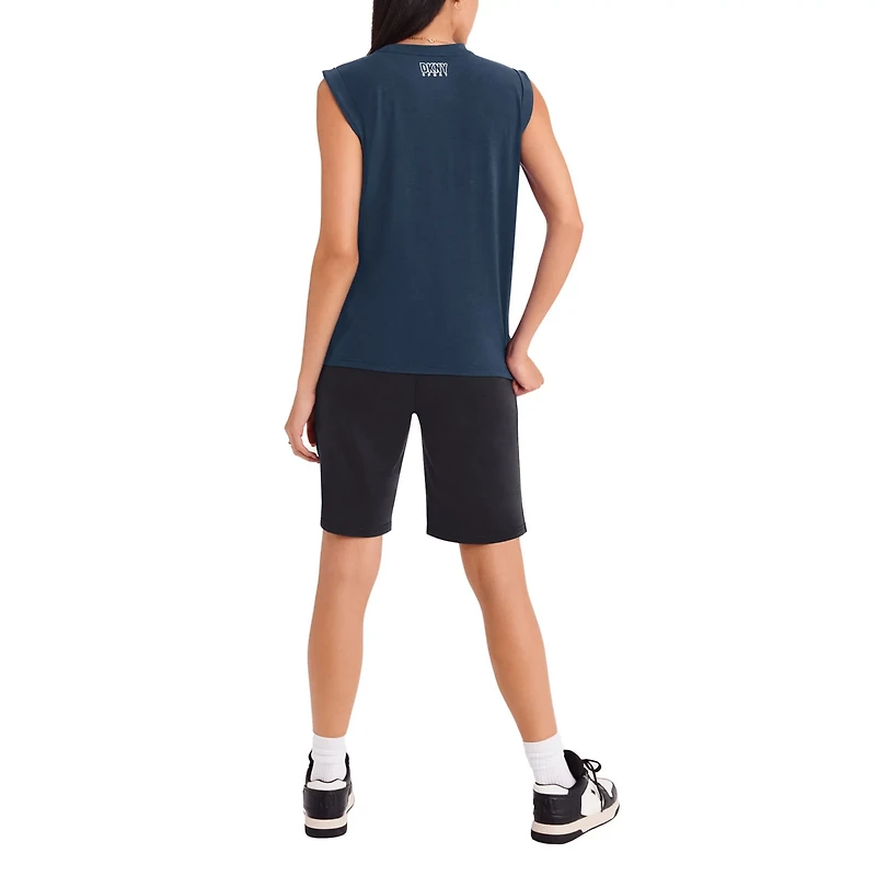 DKNY Sport Atlanta Braves Madison Tri-Blend Tank Top