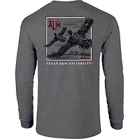 Drake Men's Texas A&M University In Flight Long Sleeve T-shirt