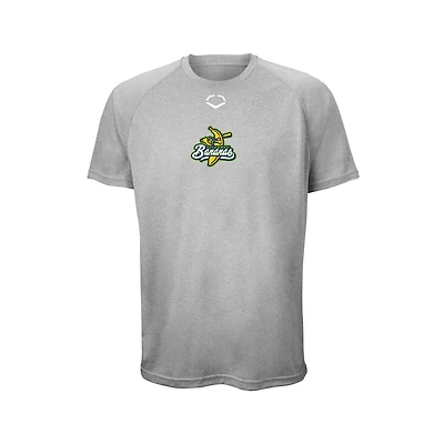 EvoShield Savannah Bananas Grey Heather Youth Tech Tee