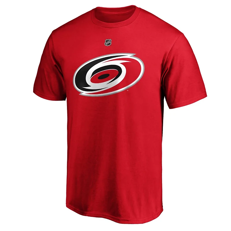 Fanatics Andrei Svechnikov Carolina Hurricanes Authentic Stack Name  Number T-Shirt