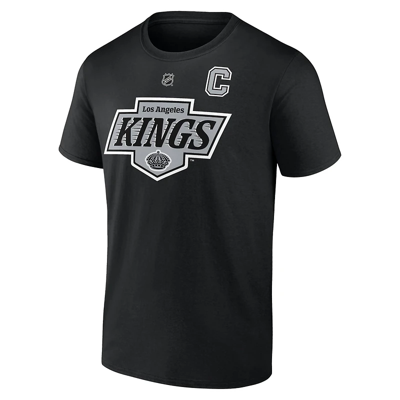 Fanatics Anze Kopitar Los Angeles Kings Authentic Stack Name  Number T-Shirt