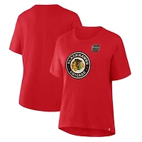 Fanatics Athletic Chicago Blackhawks 2025 Winter Classic Primary Logo T-Shirt