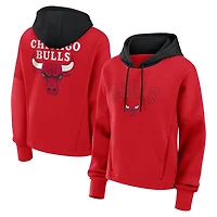 Fanatics Athletic Chicago Bulls Post Up Boxy Pullover Hoodie