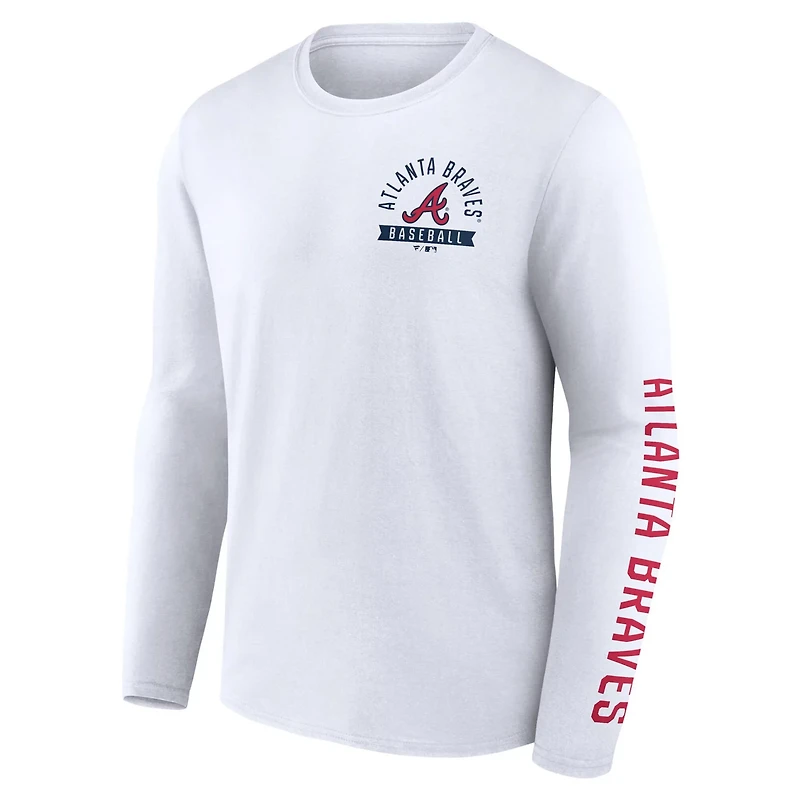 Fanatics Atlanta Braves Press Box Long Sleeve T-Shirt