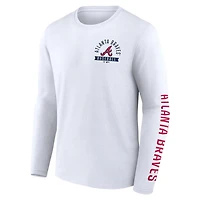 Fanatics Atlanta Braves Press Box Long Sleeve T-Shirt