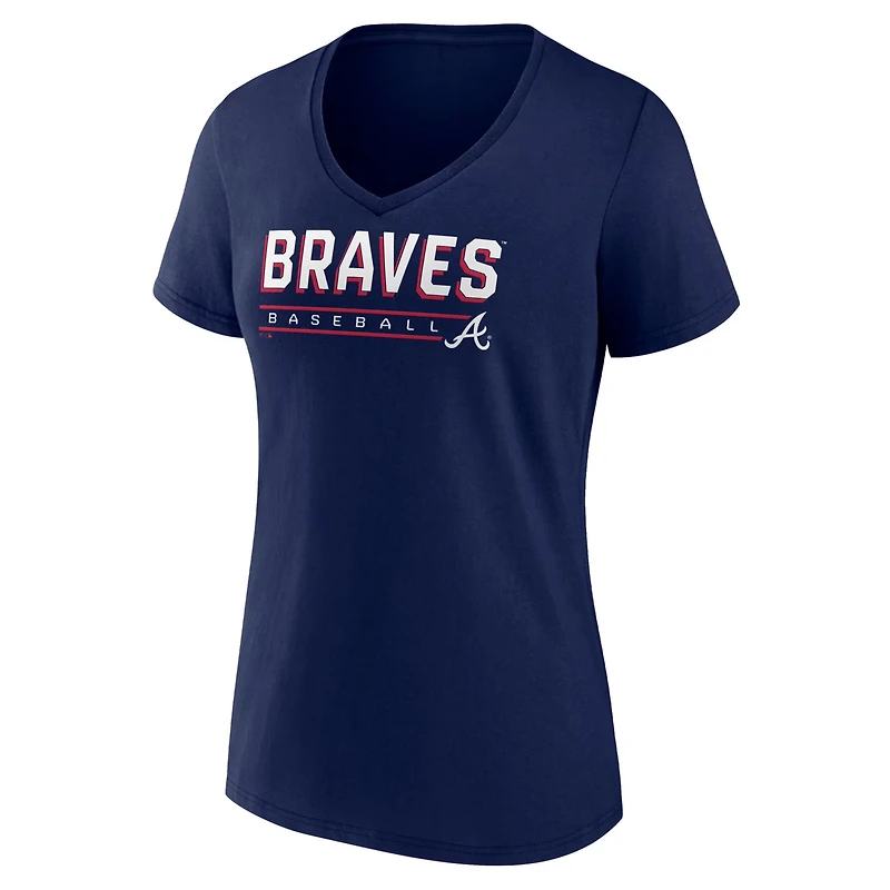 Fanatics Atlanta Braves V-Neck T-Shirt