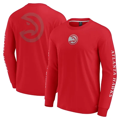 Fanatics Atlanta Hawks Elements Strive Long Sleeve T-Shirt