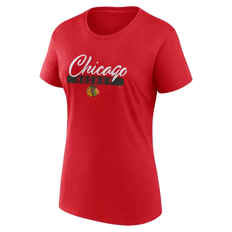 Fanatics /Black Chicago Blackhawks Two-Pack Fan T-shirt Set
