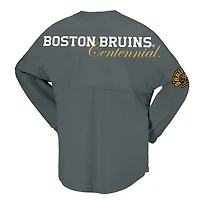 Fanatics Boston Bruins 100th Anniversary Spirit Jersey T-Shirt