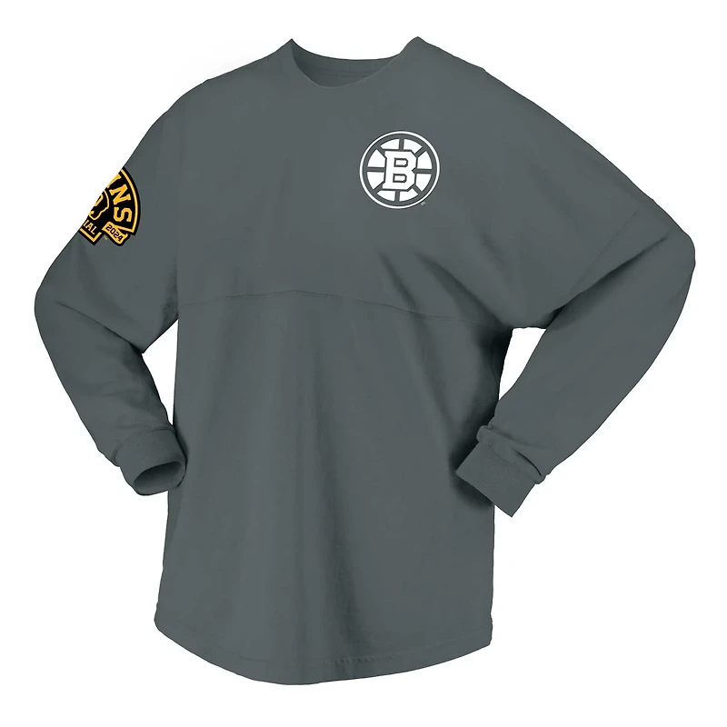 Fanatics Boston Bruins 100th Anniversary Spirit Jersey T-Shirt