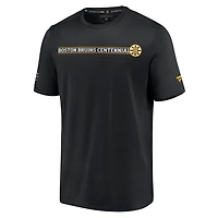 Fanatics Boston Bruins Authentic Pro Centennial Banner T-Shirt