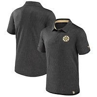 Fanatics Boston Bruins Authentic Pro Jacquard Polo