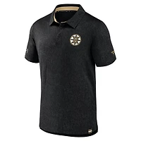 Fanatics Boston Bruins Authentic Pro Jacquard Polo