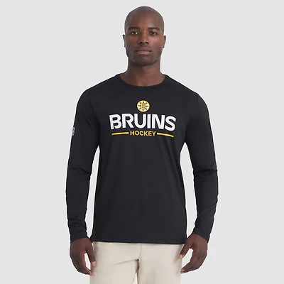 Fanatics Boston Bruins Authentic Pro Rink Tech Long Sleeve T-Shirt